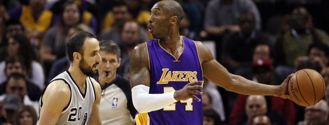 Kobe acabará su carrera como alero: 