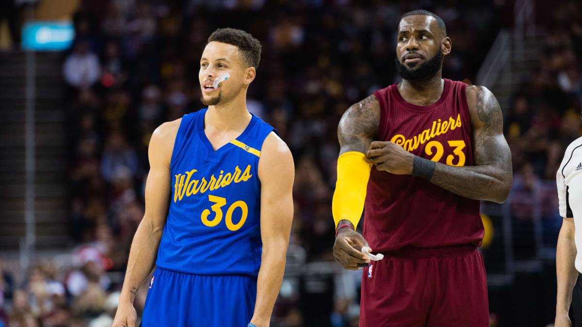 LeBron y Curry serían por ahora los capitanes del All Star Game