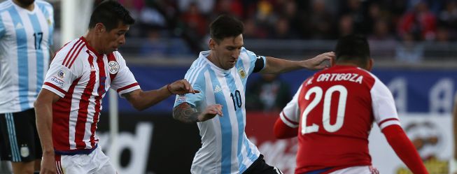 Paraguay jamás ha derrotado a Argentina en Copa América