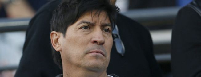 Zamorano, Palermo y Acosta animan particular fútbol tenis