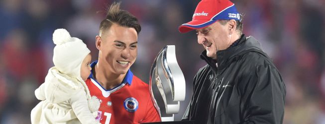 Eduardo Vargas tras el título: “Ganarle a Argentina es genial”