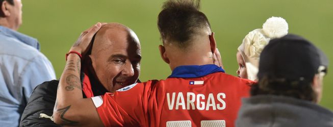 Edu Vargas, el goleador que es amuleto en el Estadio Nacional