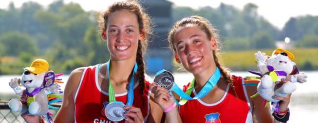 Hermanas Abraham alcanzan la primera plata para Chile