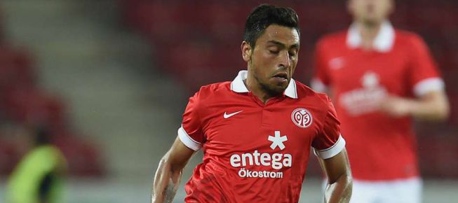 Gonzalo Jara played the second half in a friendly match for Mainz.