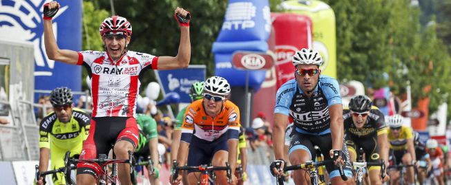 De Mateos gana la primera etapa de la Vuelta a Portugal