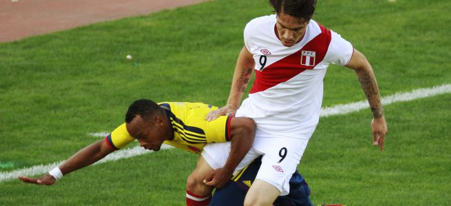 Colombia vs. Perú: el recuerdo de un triste adiós en Argentina
