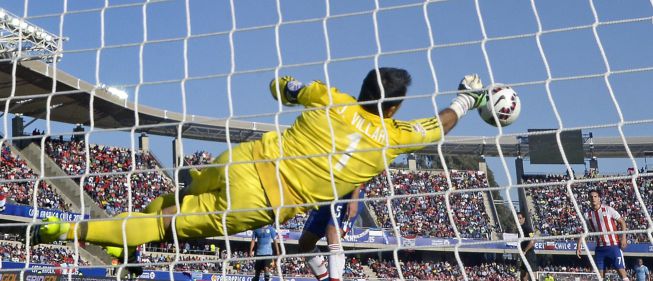 La Figura: Justo Villar evitó que fueran más goles uruguayos