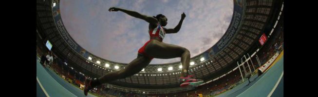 Ibargüen: madrina en el mundial de menores atletismo