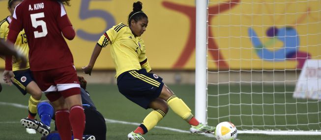 En fútbol femenino, Colombia empata con Trinidad y Tobago