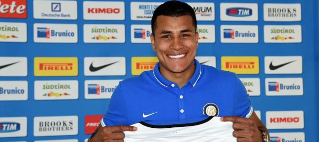 Jeison Murillo es presentado en el Inter, llevará el número 24