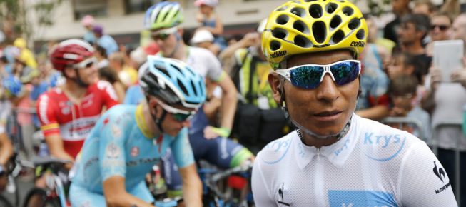 Nairo Quintana se apodera del segundo lugar en el Tour