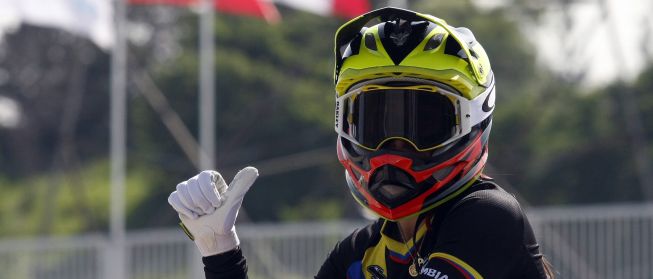 Mariana Pajón consigue el oro en CRI del Mundial de BMX