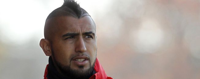 Arturo Vidal, detained for driving under the influence