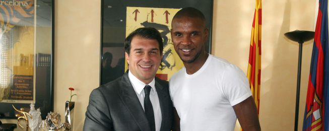 Laporta invites Abidal and Luque to form part of his team