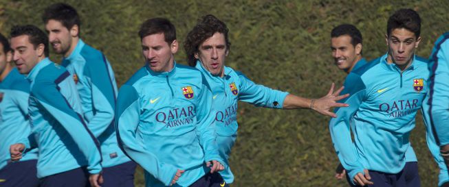 Puyol: “Stop the session if you don’t want Messi to get hurt”