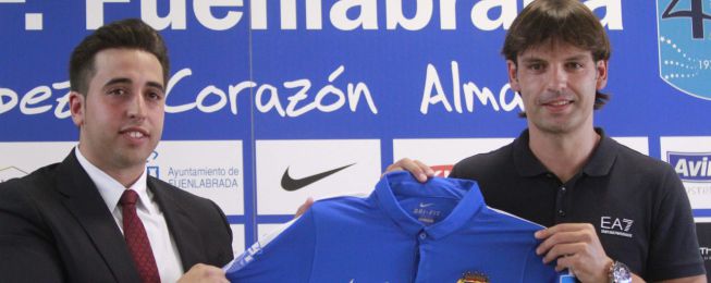Fernando Morientes presented as new Fuenlabrada coach