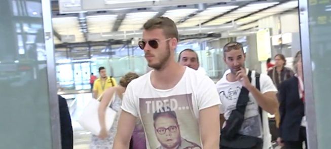 De Gea, caught on arrival in Madrid: “I’m only here to rest”