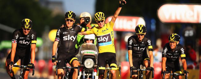 Chris Froome wins his second Tour de France