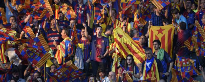 Barça not to appeal UEFA sanction over independence flags