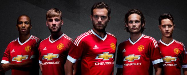 United omit De Gea in promo shots for their new 15-16 kit