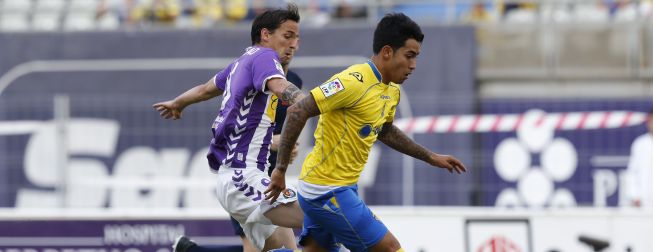 Las Palmas hizo bueno el gol en Zorrilla y espera en la final