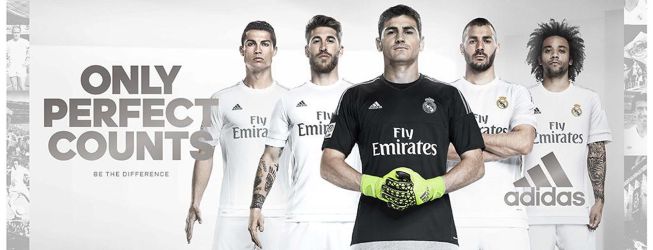Iker, en la imagen promocional de la nueva camiseta del Madrid