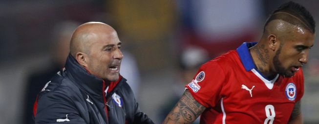 Sampaoli confirma que Vidal sigue en la Copa América