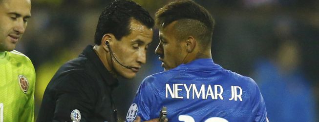 Neymar se queja del trato de los árbitros: 