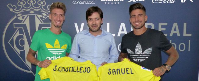 El Villarreal anuncia a Samuel García y Samu Castillejo