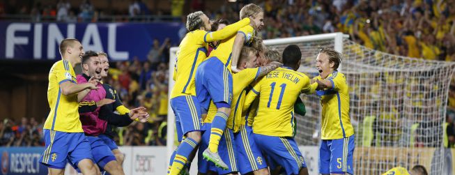 Suecia, campeona tras ganar en los penaltis a Portugal