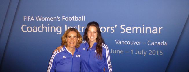 Dos españolas participan en el seminario de instructores FIFA