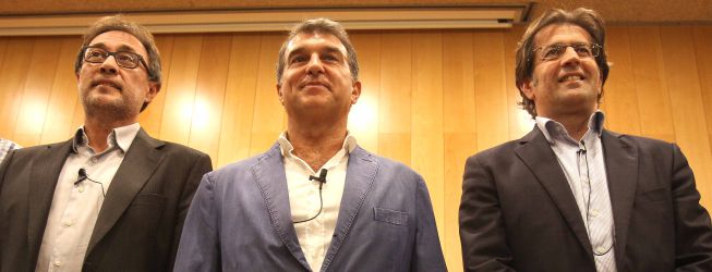 Bartormeu, Laporta, Benedito y Freixa, candidatos oficiales