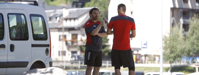 Casilla se reúne con Sergio tras la sesión en la Val d'Aran