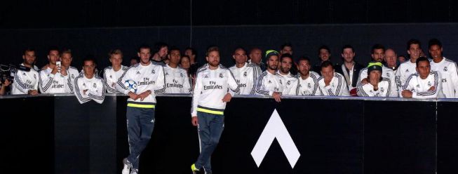 El Real Madrid acude a un campeonato de freestyle