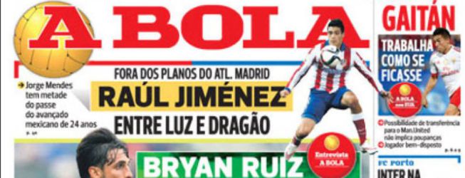 Oporto y Benfica se pelean por fichar a Raúl Jiménez