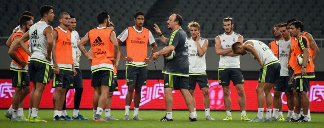 El Real Madrid se despide de la gira en la sauna de Shanghai
