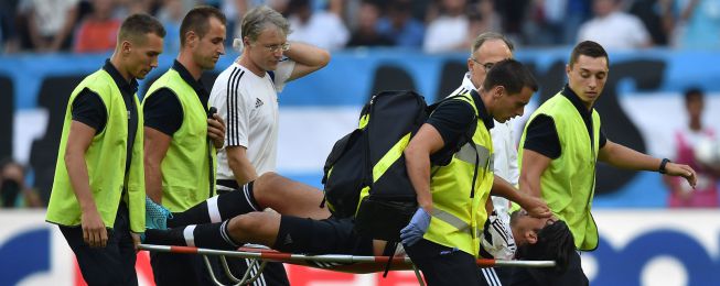 Khedira starts at Juve as he ended: injured for a month.