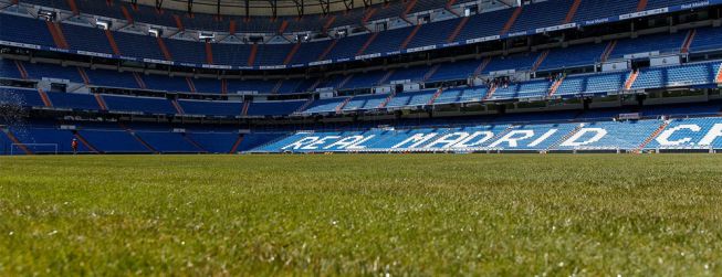 El nuevo césped del Bernabéu, mezcla de natural y artificial