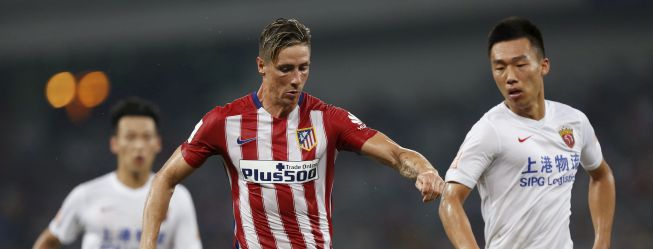 Fernando Torres deleitó con su juego a los aficionados chinos