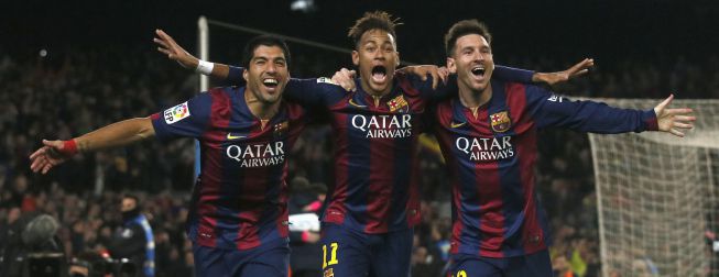 Messi, Neymar y Luis Suárez, titulares en el trofeo Gamper