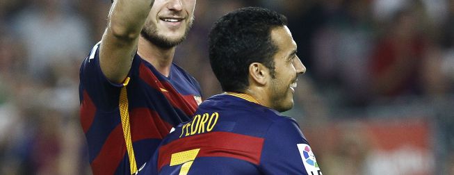 Pedro pudo jugar su último partido en el Camp Nou