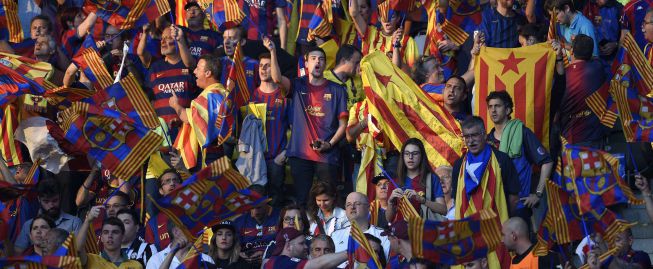El Barça pide a la UEFA que no sancione más por las esteladas