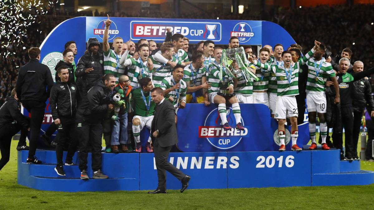 Image result for celtic win league cup 2016