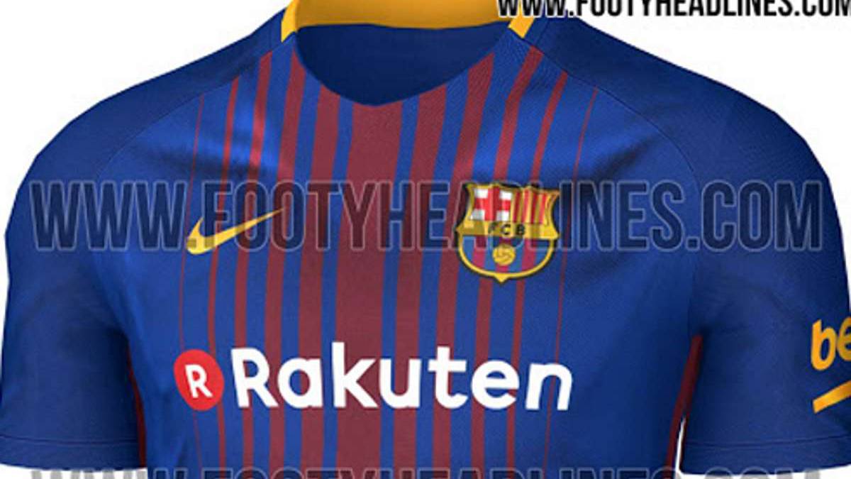 Barcelona 2017/18 kit: possible home shirt leaked - AS.com - 1200 x 675 jpeg 72kB