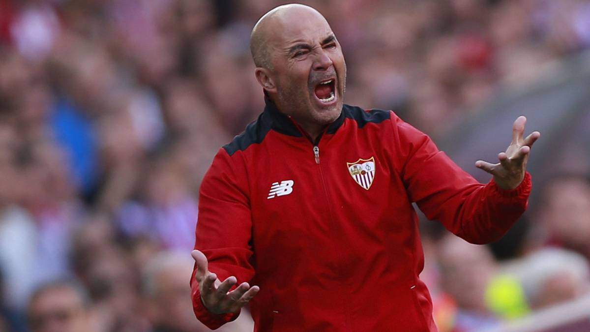 نتيجة بحث الصور عن sampaoli sevilla