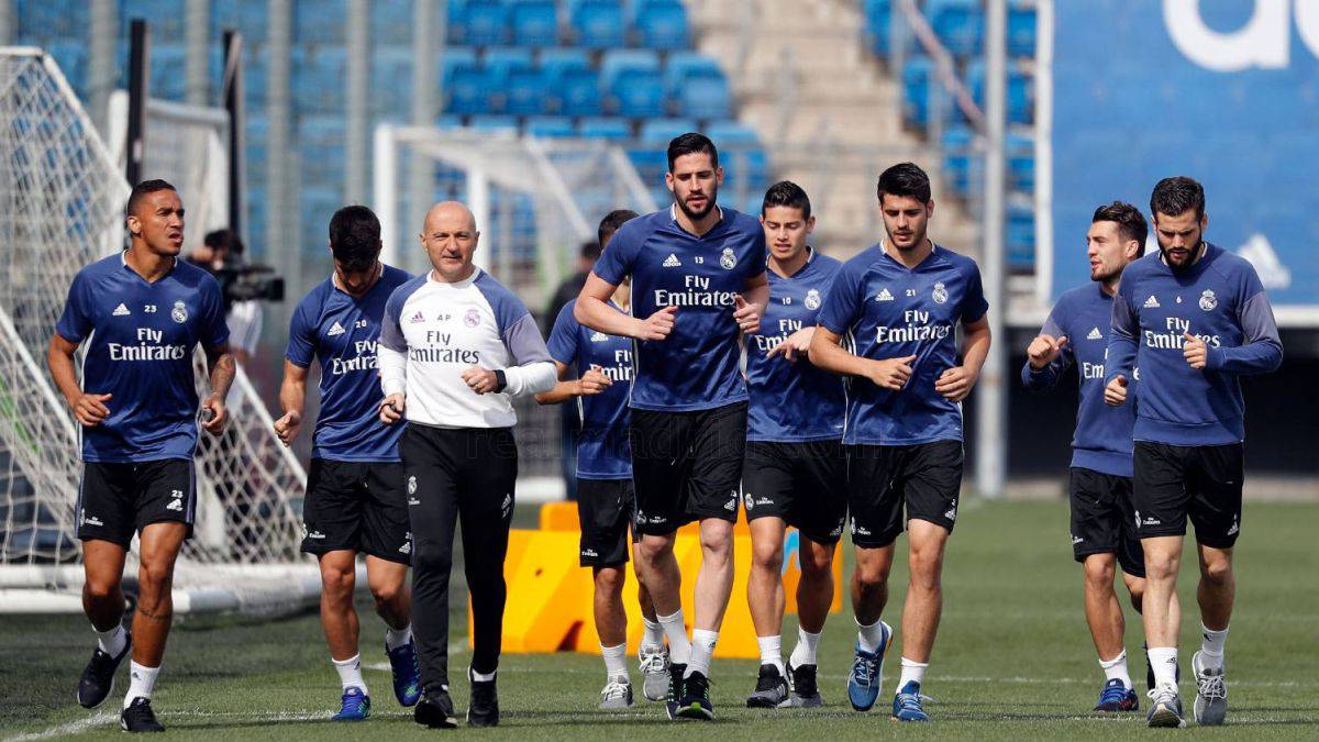 Ramos e Isco no entrenan con el grupo y Bale, en tratamiento - AS Usa