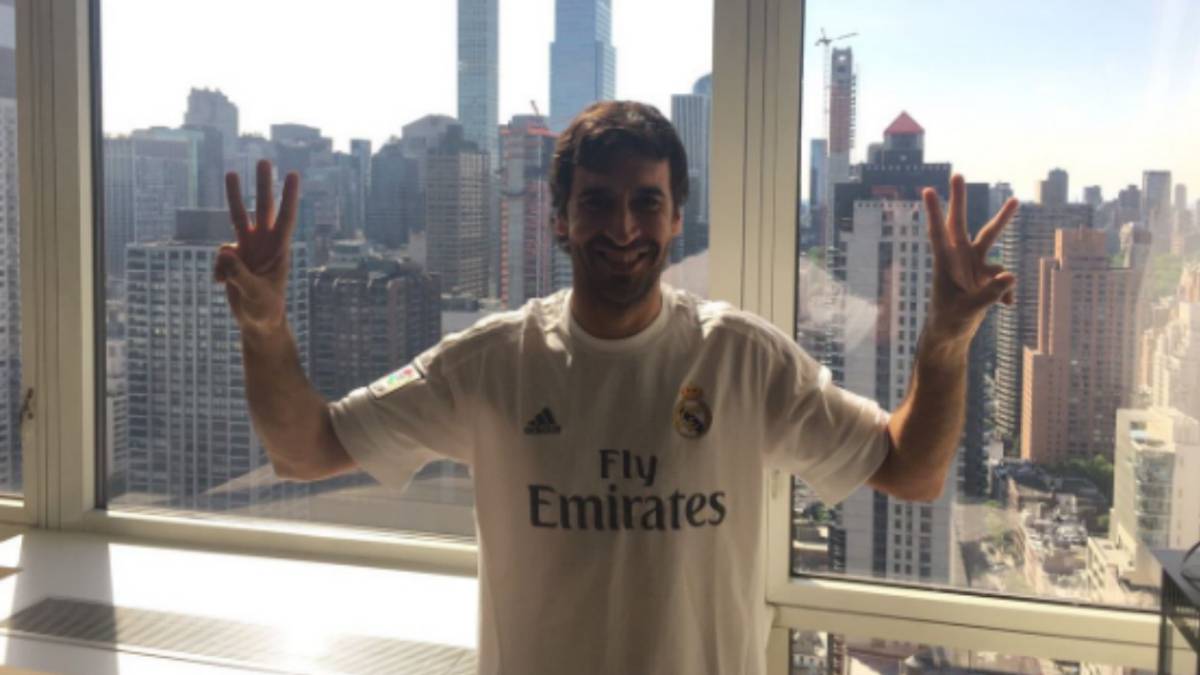 Raúl no se olvidó del Real Madrid y lo felicitó desde Nueva York - AS Usa