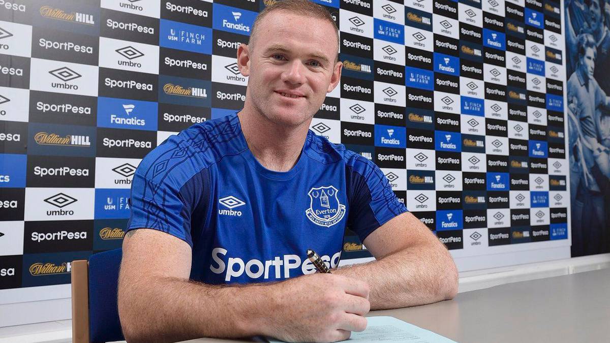 Oficial: Wayne Rooney firma su contrato con el Everton