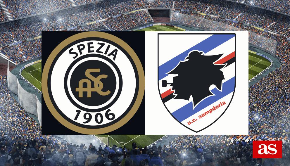 Spezia 2-1 Sampdoria: results, summary and goals