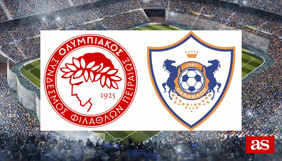 Olympiacos 0-3 FK Qarabag: results, summary and goals